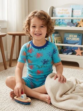 Hanna Andersson short sleeve pajamas size 8